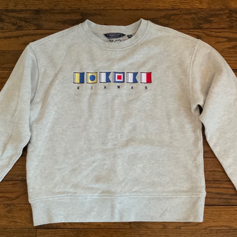 Women’s Vineyard Vines Light Gray Crewneck size xxs